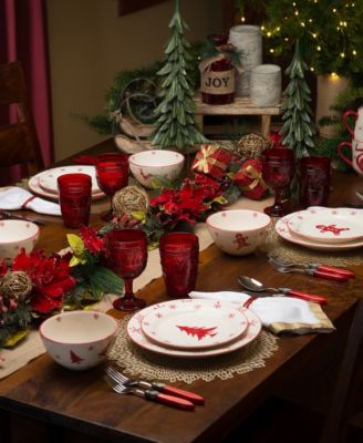 Winterfest Holiday Round Serving Bowl