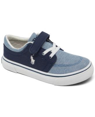 Polo Ralph Lauren Toddler Boys Faxon Stay-Put Closure Casual Sneakers ...