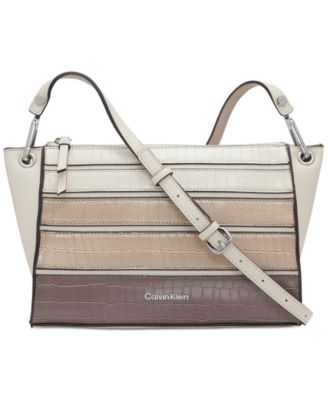 Garnet Top Zipper Crossbody Bag CALVIN KLEIN