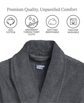 Men's Calf Length Turkish Terry Robe