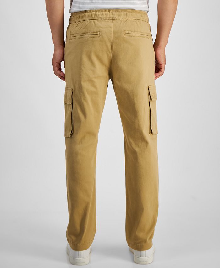 And Now This Men's RegularFit Twill Drawstring Cargo Pants, Created for Macy's Macy's
