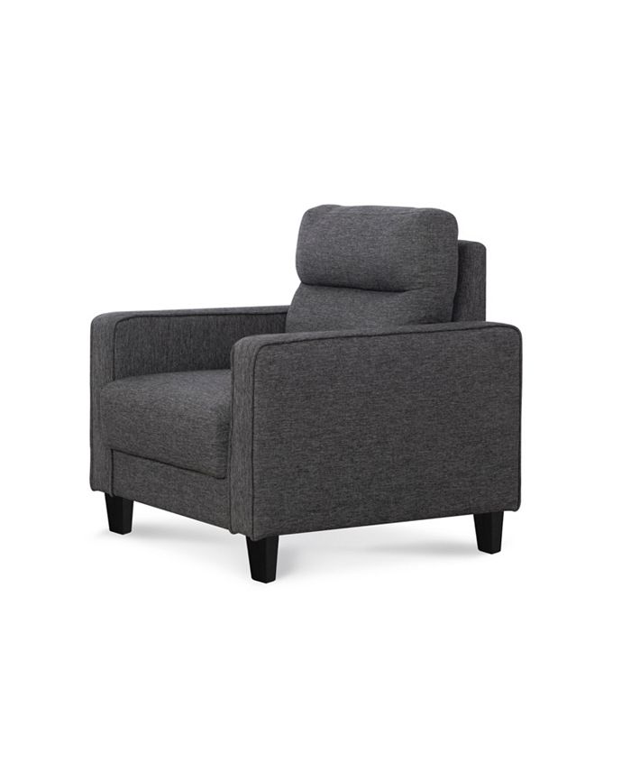 Home Furniture Outfitters Asher Channeled Chair Macy's