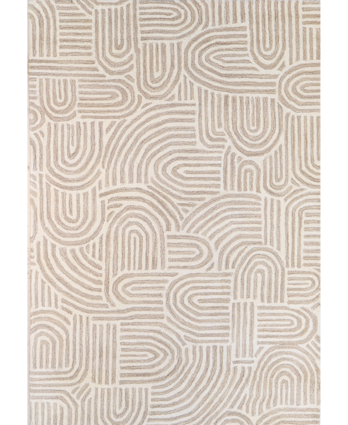 Bb Rugs Alistar ASR283 8'6in x 11'6in Area Rug - Beige