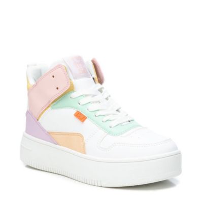 Women's Sneakers White With Multicolor Accent
