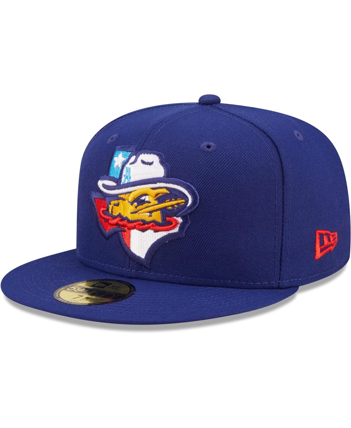 Shop New Era Men's  Royal Amarillo Sod Poodles Authentic Collection 59fifty Fitted Hat