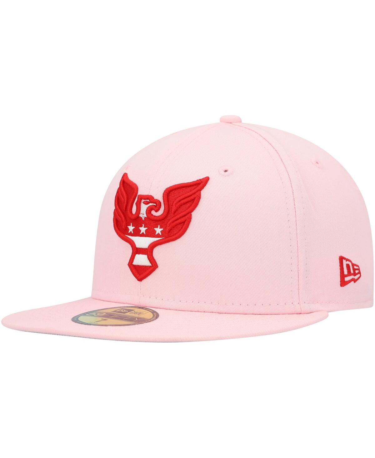 Shop New Era Men's  Pink D.c. United Pastel Pack 59fifty Fitted Hat