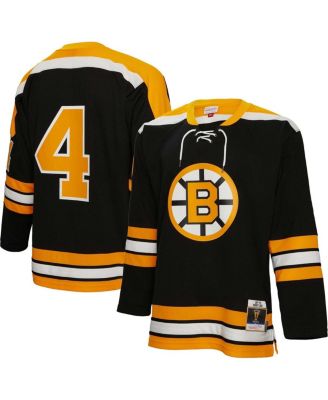 Men s Mitchell Ness Bobby Orr Black Boston Bruins 1971 Blue Line Player Jersey Macy s