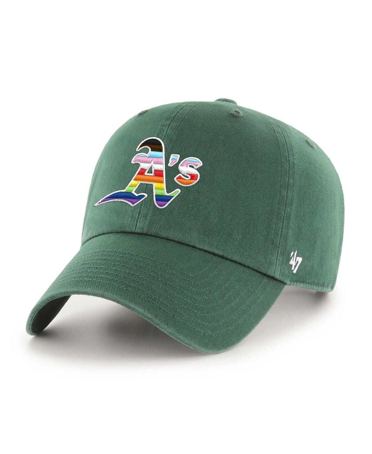 47 Brand Men's ' Green Oakland Athletics Team Pride Clean Up Adjustable Hat In Green