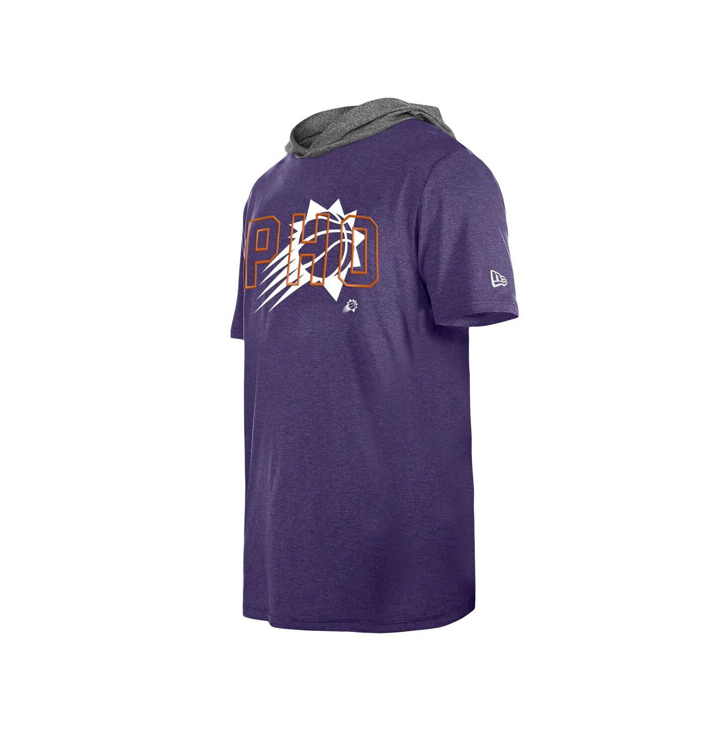 Мужское худи New Era Purple Phoenix Suns Active T-shirt — фото 3