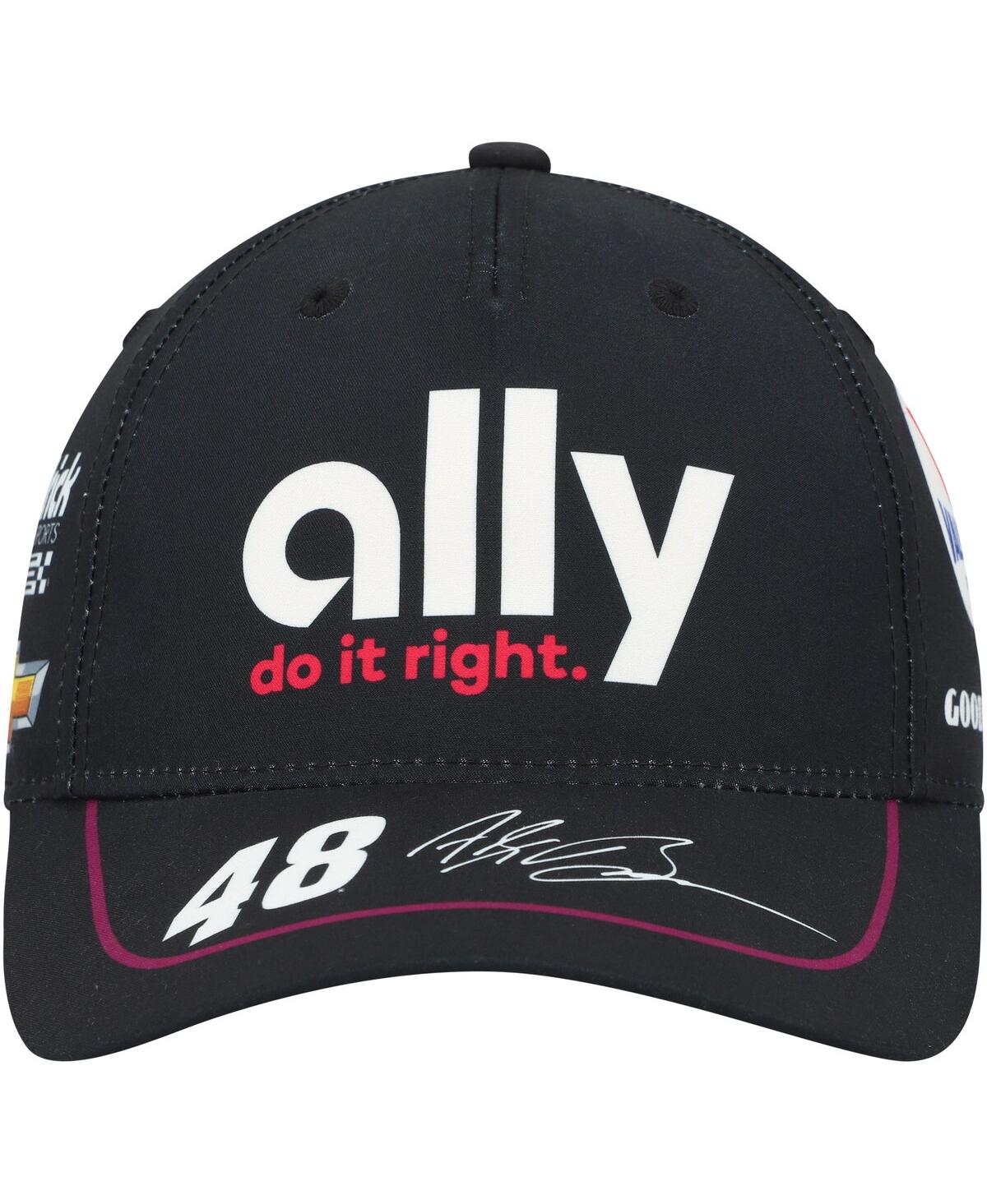 Men's Hendrick Motorsports Team CollectionAlex Bowman Sponsor Uniform Adjustable Hat - Black