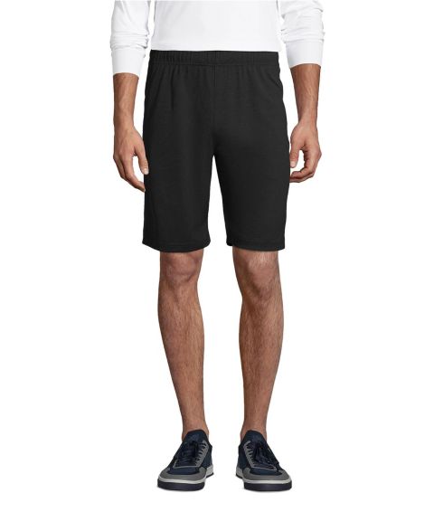 Мужские шорты Lands' End Mesh Gym, цвет: Чёрный