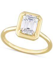 Yellow Gold Moissanite Rings Macy s