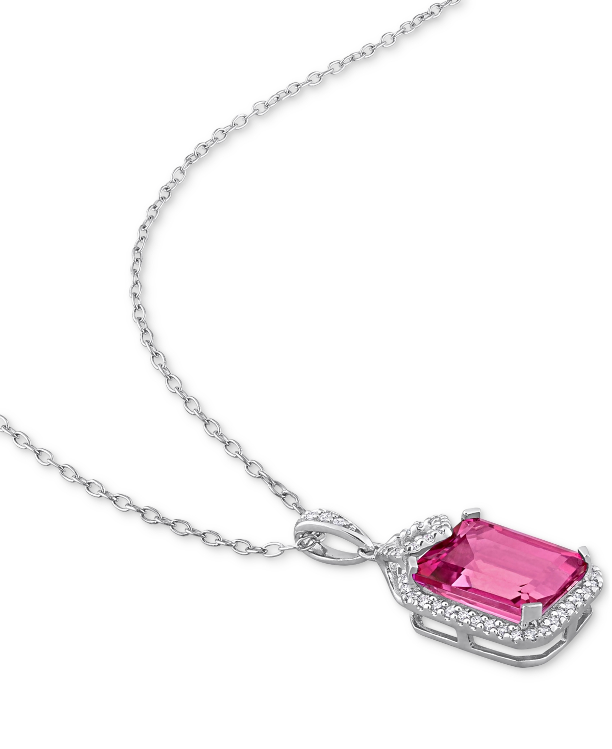 (5-1/2 ct. t.w.) & Diamond (1/4 ct. t.w.) 18