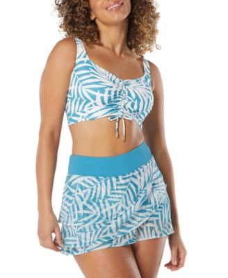 Bas De Maillot De Bain Noir Coco Reef Plus Size Mesh Layer Swim