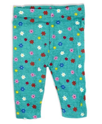 Baby Girls Short Sleeved Happy Tutu Dress and Leggings, 2 Piece Set