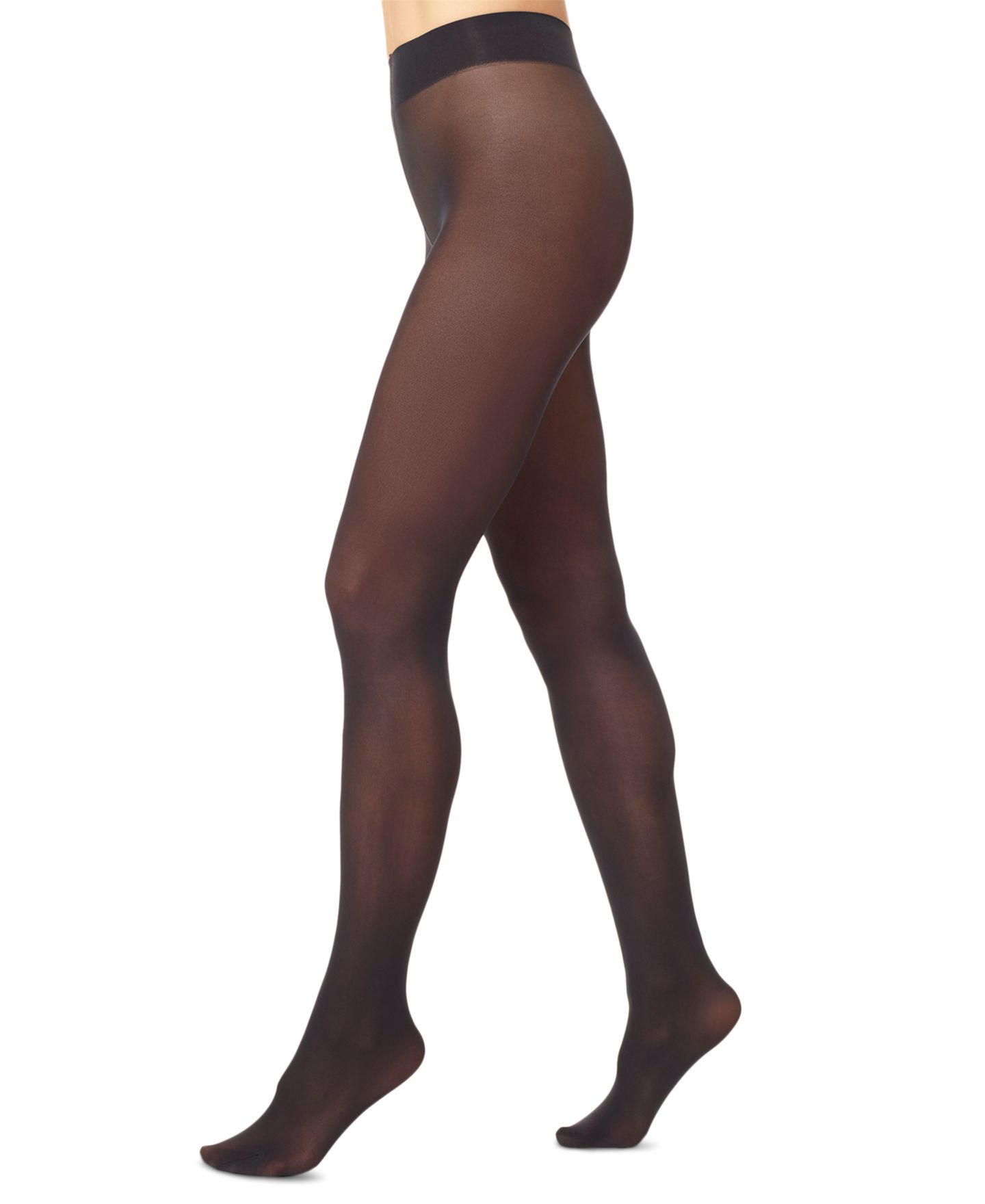 Женские колготки Hue Opaque Tights U4689, цвет: Чёрный — фото 1