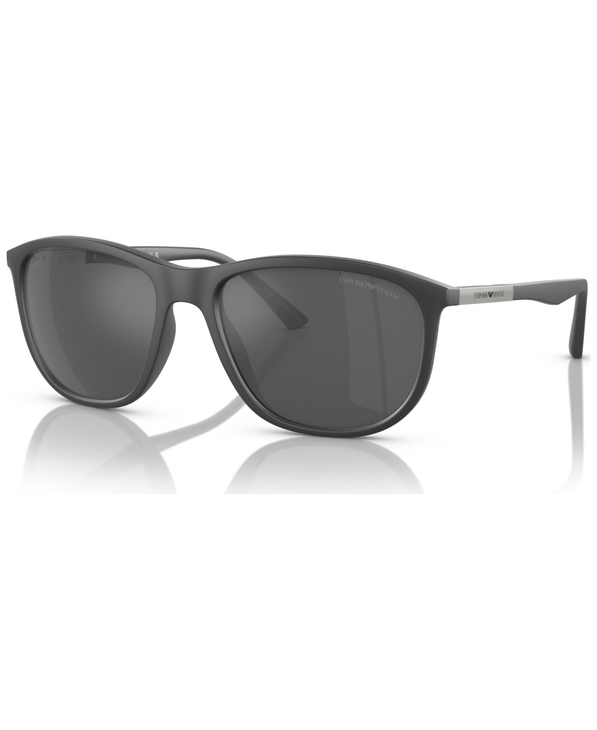 Shop Emporio Armani Men's Sunglasses, Ea4201 In Matte Gray
