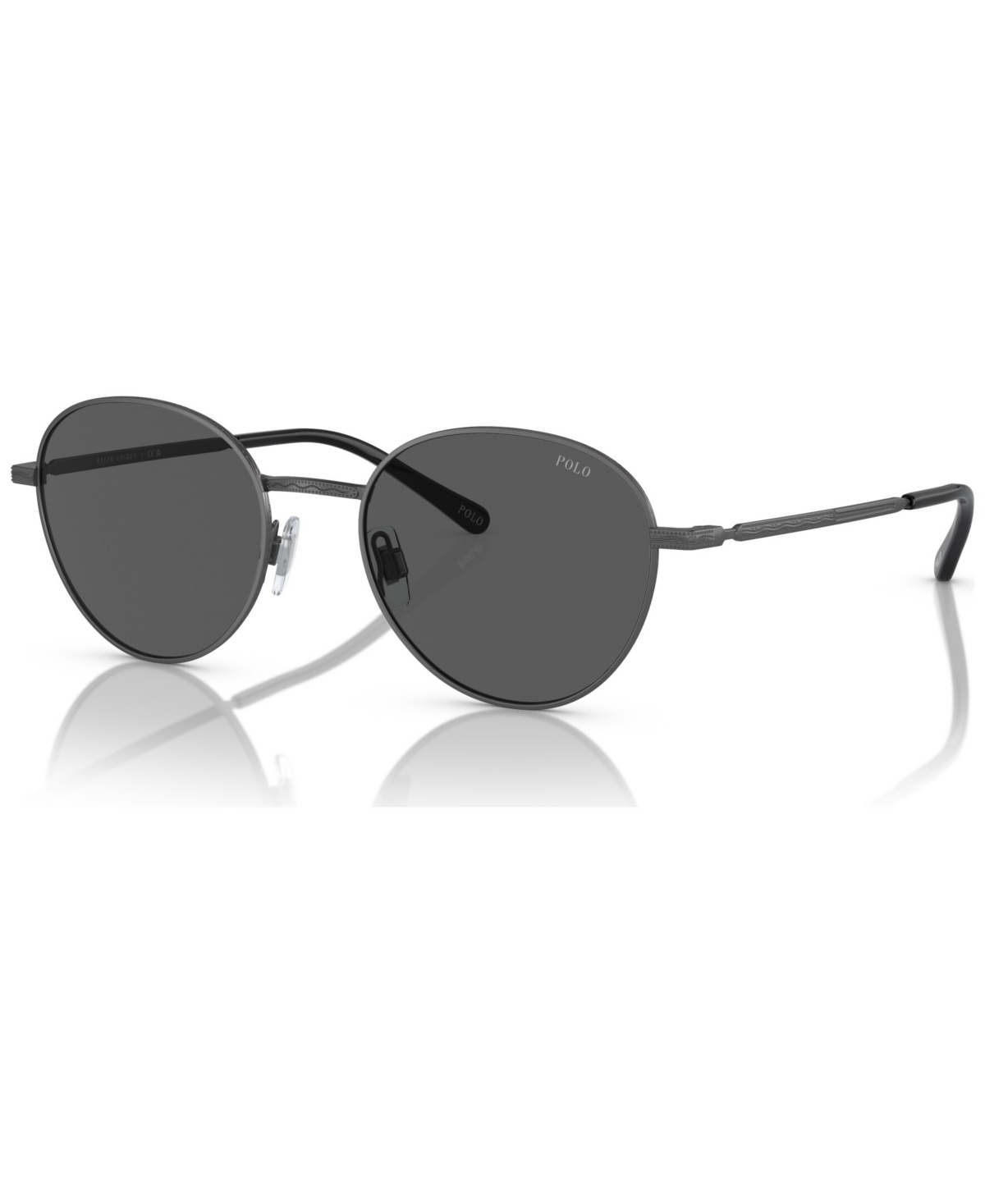 Polo Ralph Lauren Men's Sunglasses, Ph3144 In Semishiny Dark Gunmetal