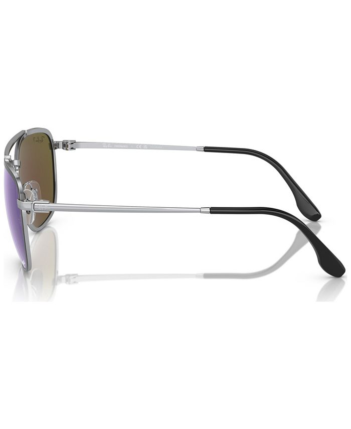 Ray-Ban Men's Polarized Sunglasses, RB3708 Chromance - Macy's