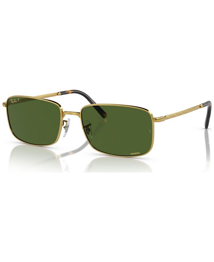 Ray-Ban RB3717 Sunglasses 9196P1 Gold