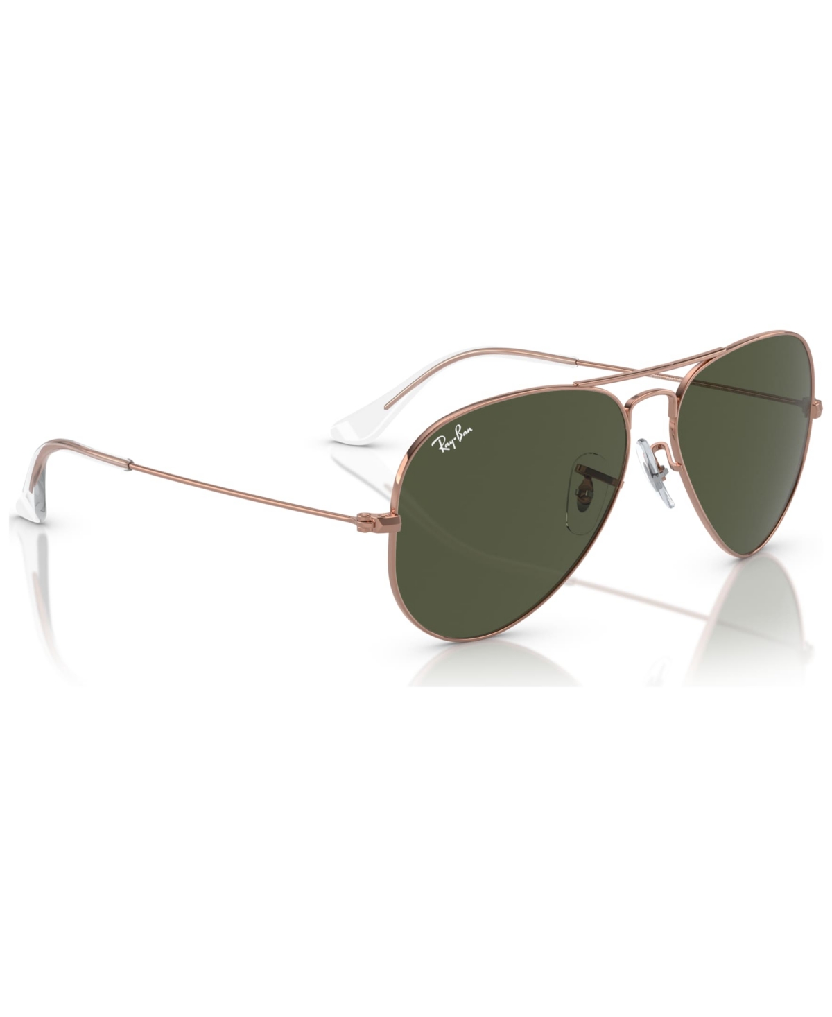 Ray-Ban Sunglasses, RB3025 Aviator Classic - Rose Gold-Tone