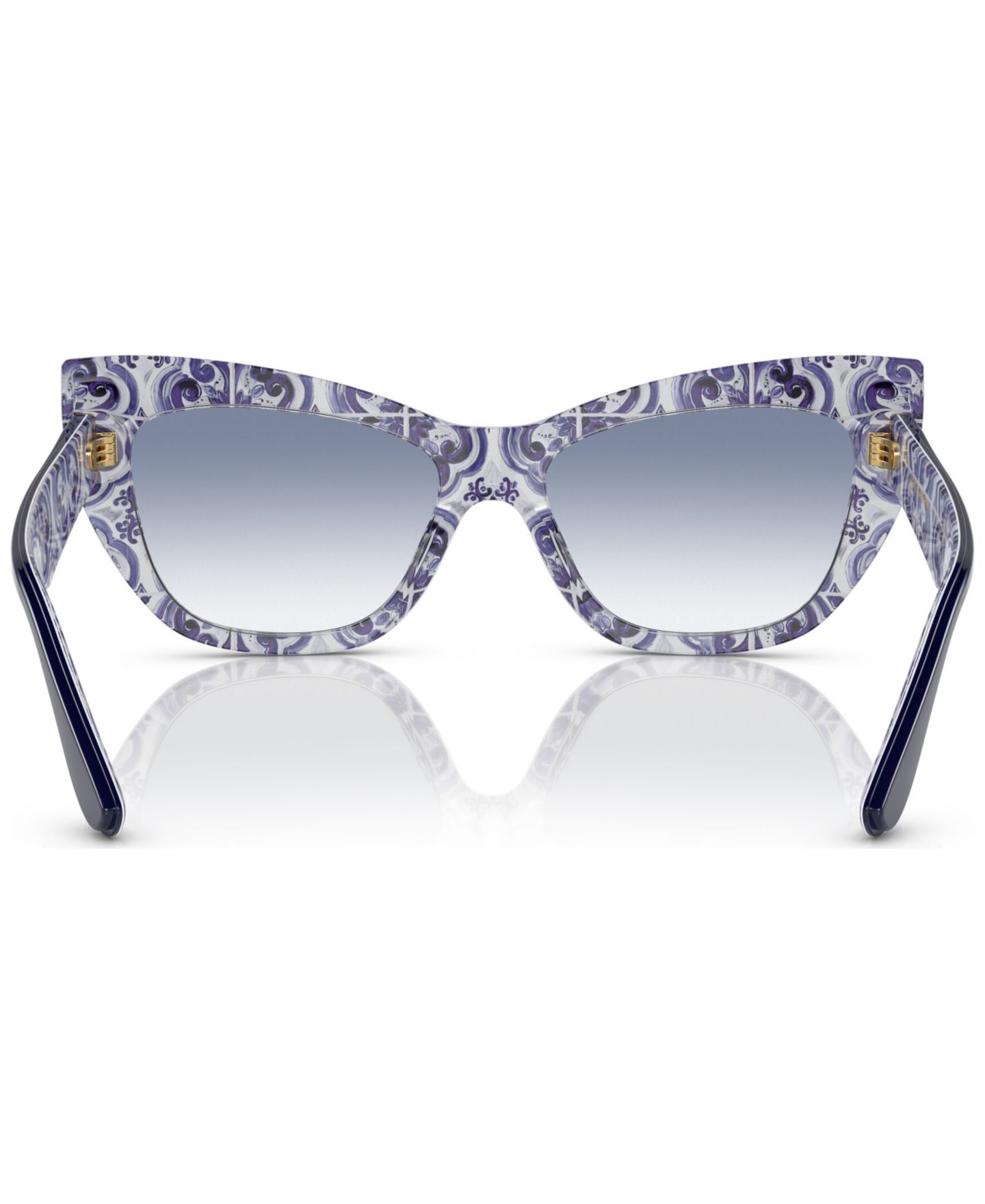 Женские солнцезащитные очки Dolce&Gabbana DG441754-Y, цвет: Синий — фото 4