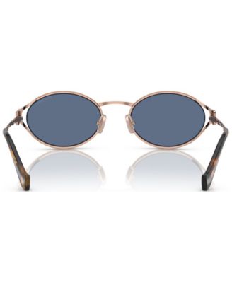 Women's Oval Metal Sunglasses, MU52YS