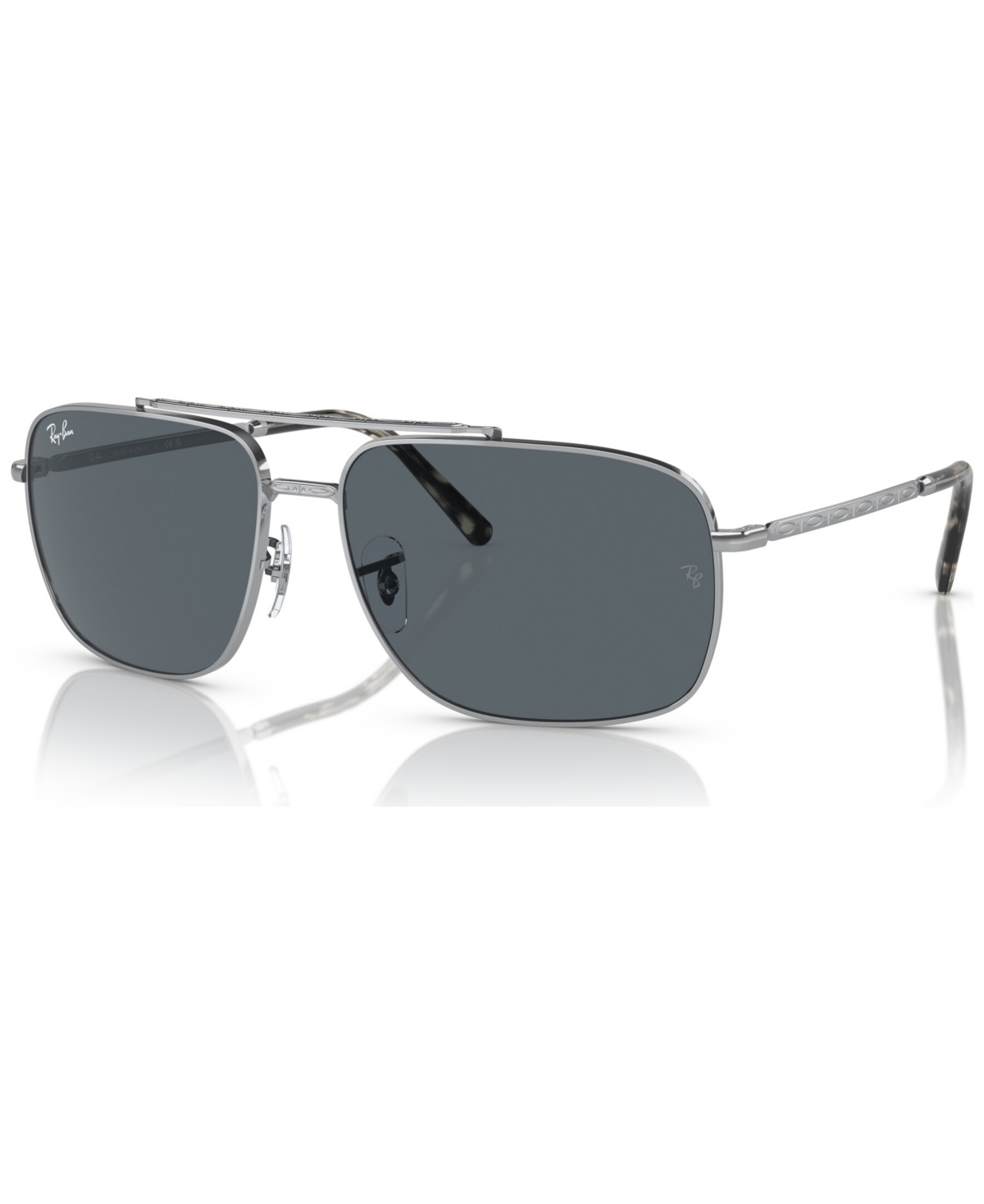 Ray Ban Unisex Sunglasses, Rb3796 In Silver-tone