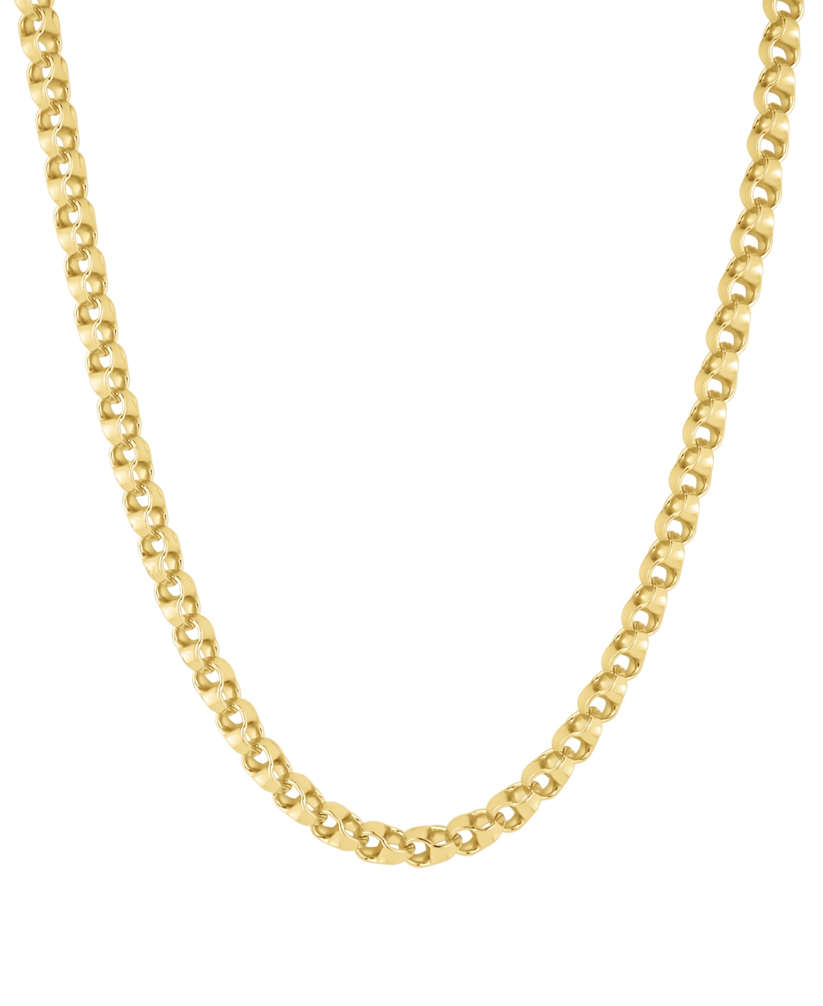 18K Gold Plated Necklace - K Gold Plated Over Brass