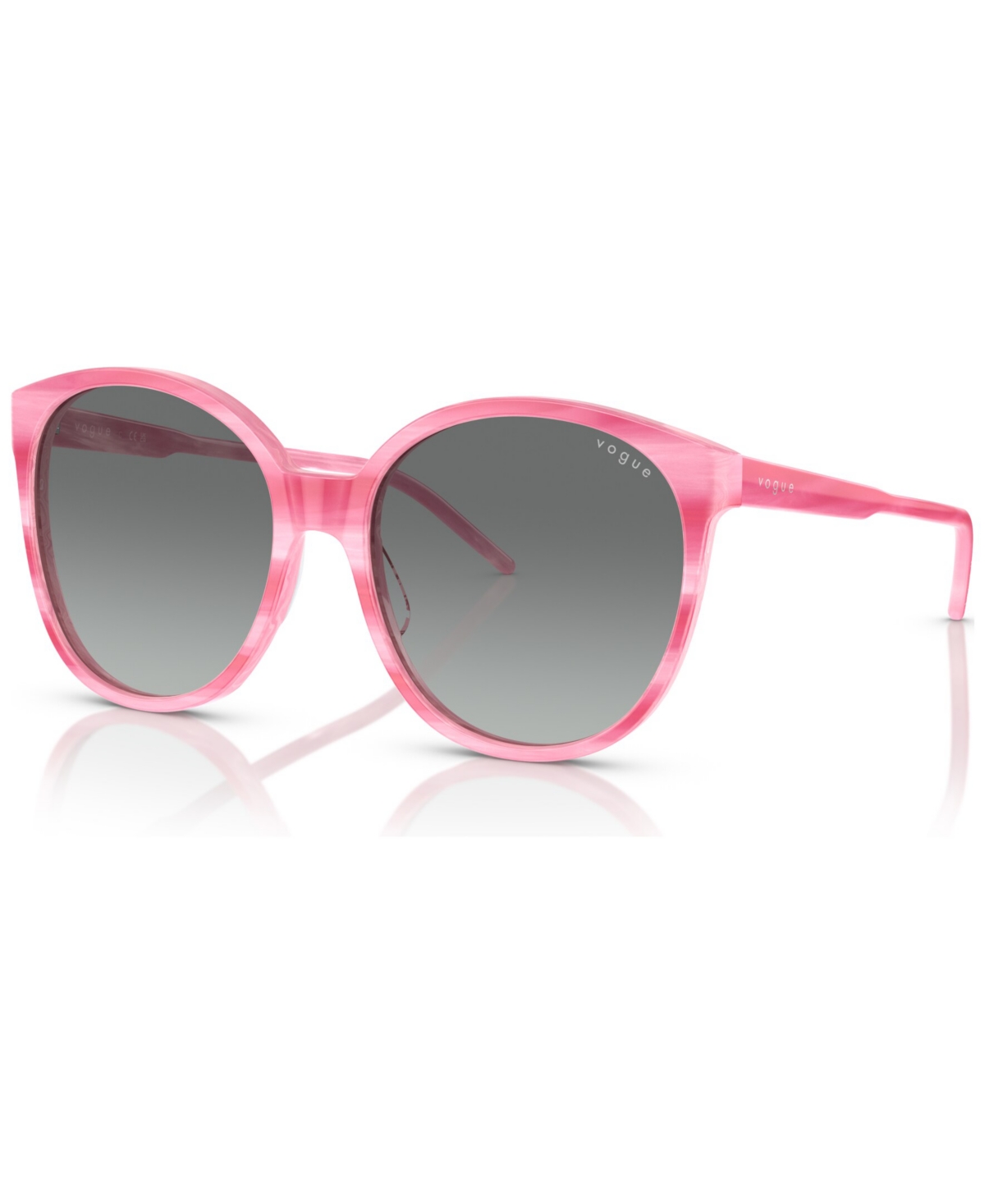 Vogue Eyewear Women's Sunglasses, Vo5509s56-y 56 In Pink Horn