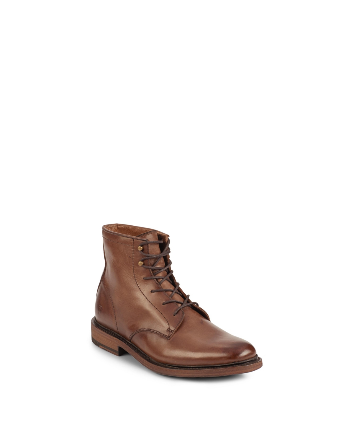 Frye Men's James Lace-up Leather Boots In Dark Brown Leather