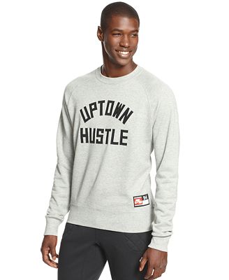 Nike Uptown Hustle Fleece Pullover - Hoodies & Sweatshirts - Men - Macy's