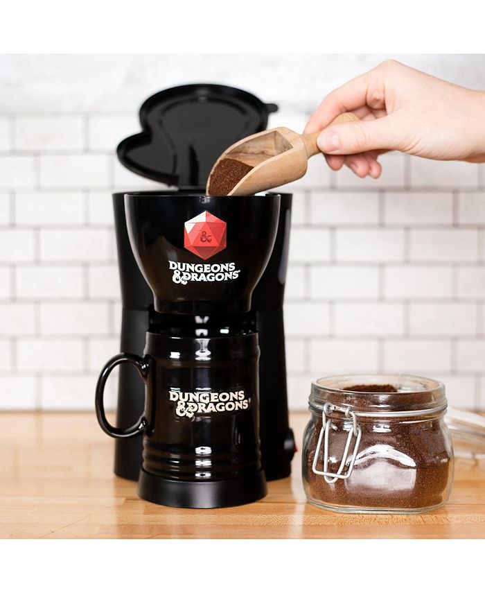 Uncanny Brands Dungeons & Dragons Single Cup Coffee Maker with Mug Macy's