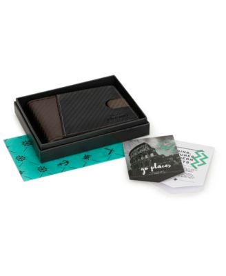 Men's Slim Bifold  Wallet with Money Clip