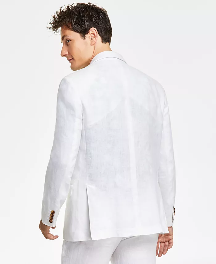 Men's 100% Linen Blazer - thumbnail 2
