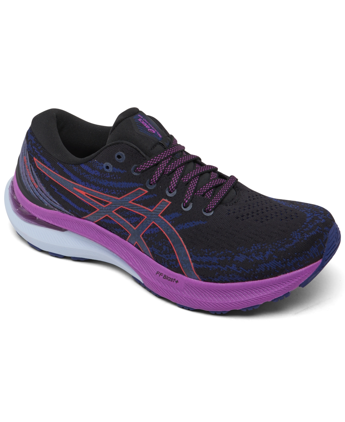 Asics Women's Gel-kayano 29 Running Sneakers From Finish Line In Black/red Alert