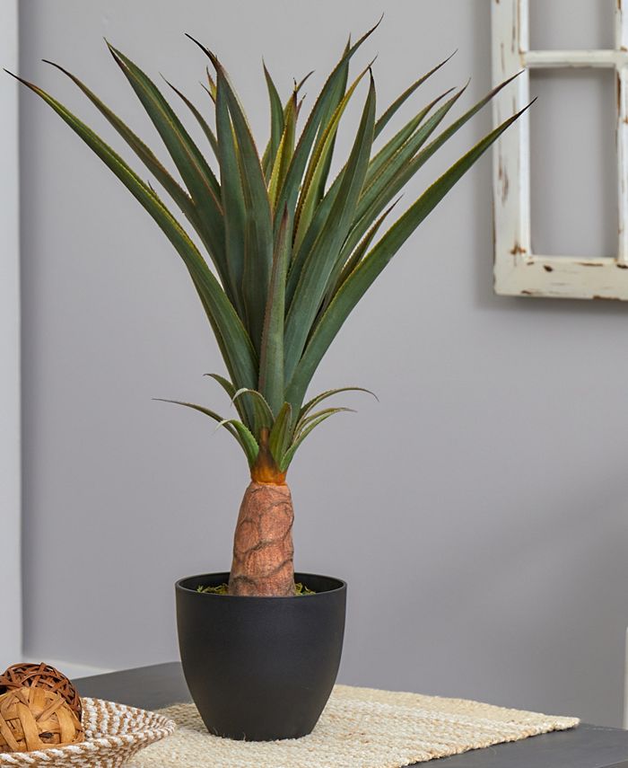 Nearly Natural 30” Agave Artificial Plant & Reviews Artificial Plants