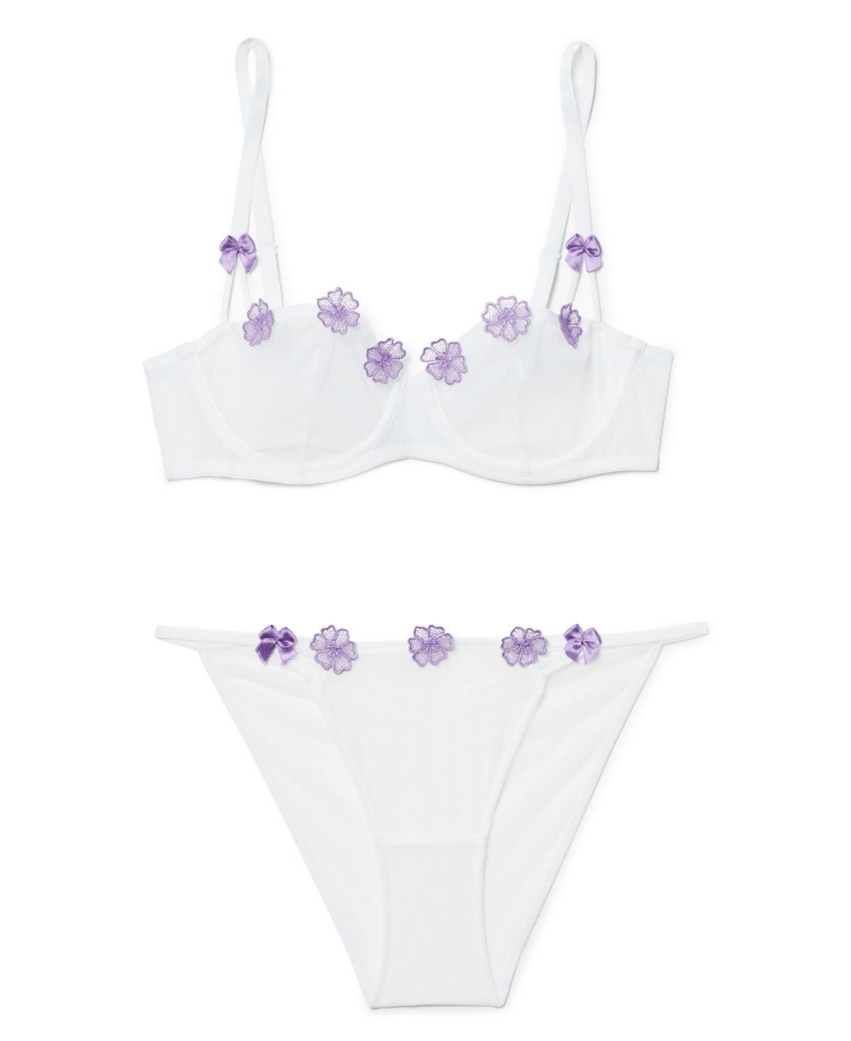 Adore Me Women's Meadow Unlined Balconette Bra