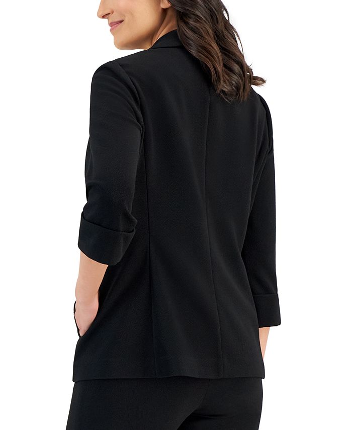 petite shawl collar cardigan