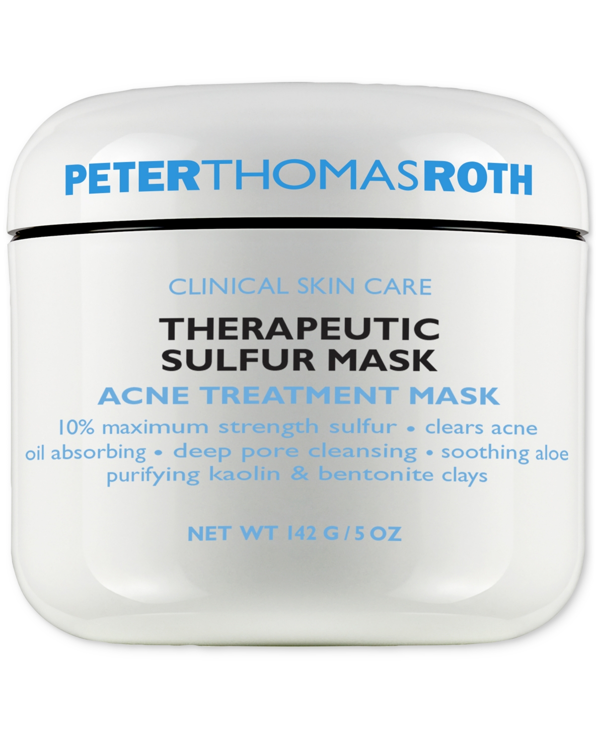 Shop Peter Thomas Roth Therapeutic Sulfur Mask Acne Treatment Mask, 5 Oz.