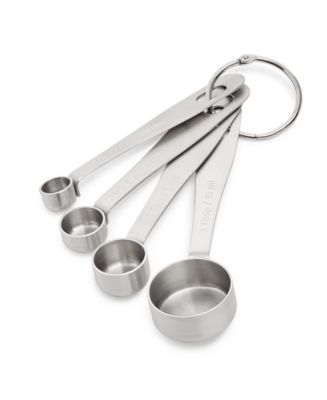The Cellar 4-Piece Stainless Steel Measuring Spoons Set - Macy's