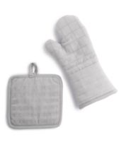 Sports Elements Oven Mitts Pot Holder Set Heat Resistant Oven Gloves  Hotpads Kitchen Mittens 2-Piece Set Hot Pads and Oven Mitts for Cooking  Baking