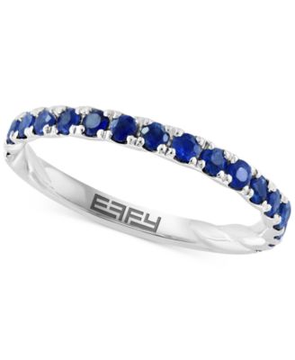 EFFY Collection - Ruby Stack Band (1/2 ct. t.w.) in 14K Rose Gold-Plated Sterling Silver
