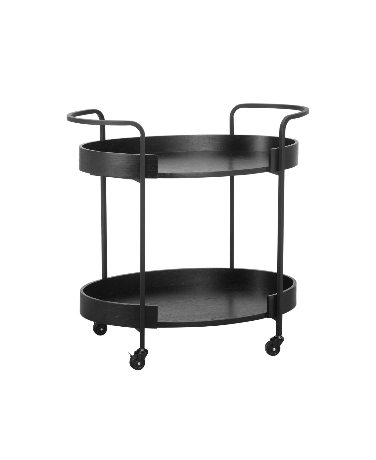 Shop Tov Furniture Cyril Bar Cart In Black