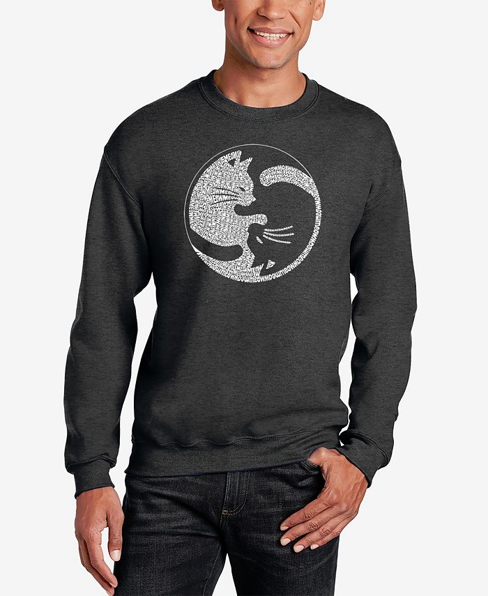 Yin yang cat discount sweatshirt