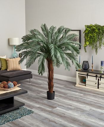 Nearly Natural - 6' Cycas UV-Resistant Indoor/Outdoor Artificial Tree