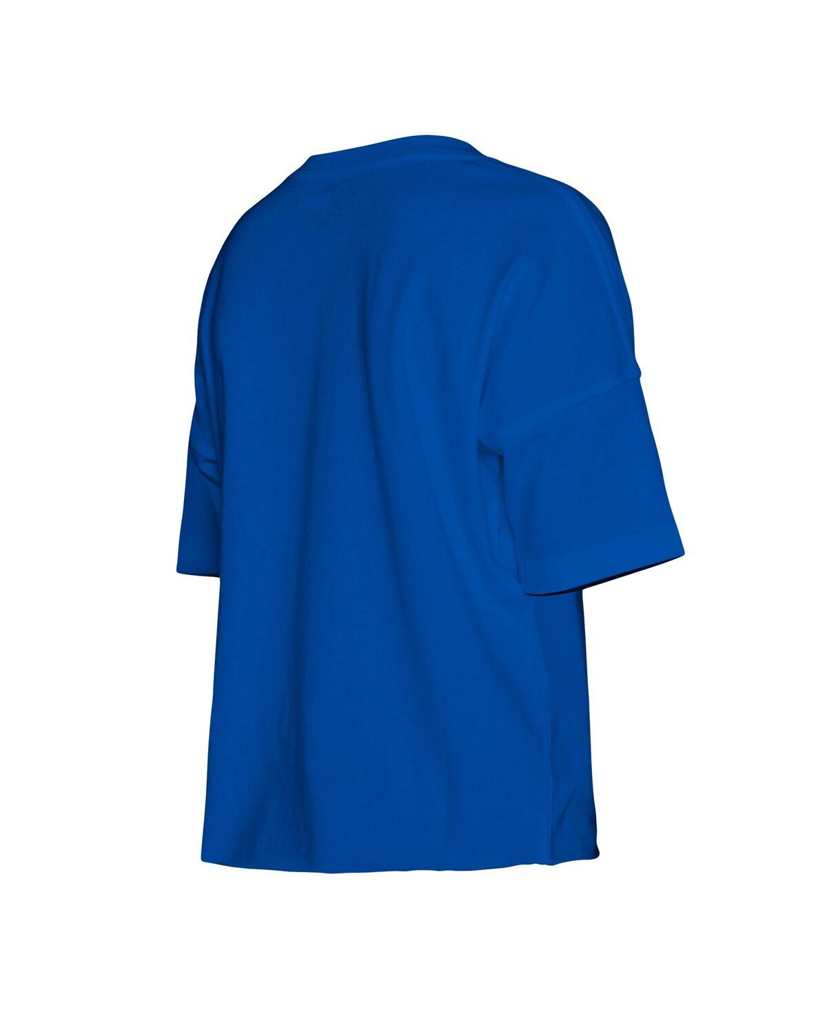 NEW ERA BIG GIRLS NEW ERA ROYAL CHICAGO CUBS TEAM HALF SLEEVE T-SHIRT 
