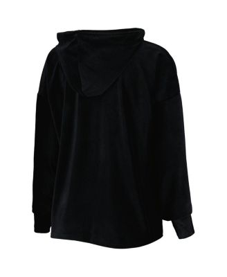 Women's Black San Francisco Giants End Line Pullover Hoodie