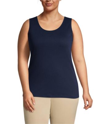 Plus Size Cotton Tank Top