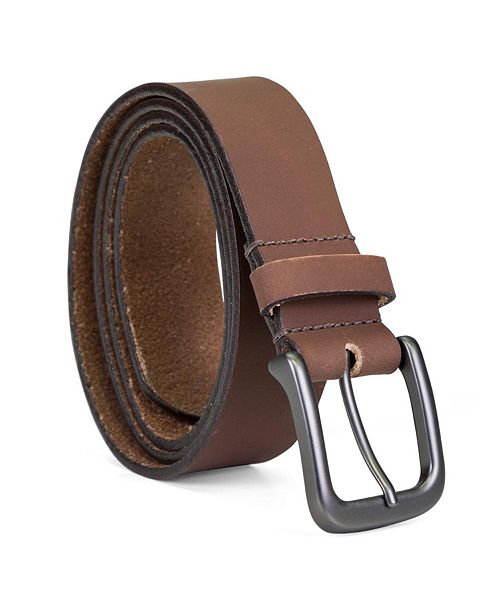 alfani Timberland Men's 35mm Classic Jean Leather Belt Men's Fashion & Accessories